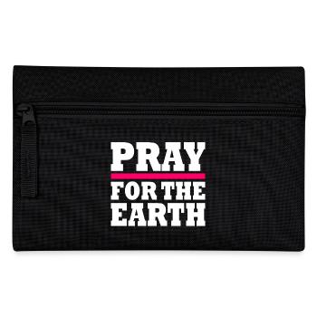 Pray for the earth - Trousse - noir - Devant