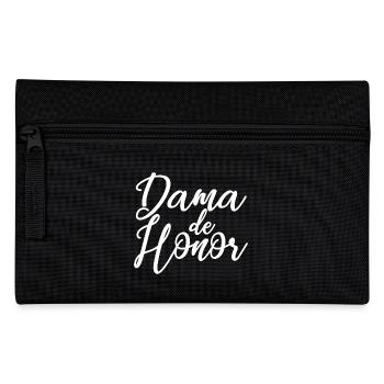 Dama de Honor Bridesmaid Team Bride Wedding Gift - Pencil Case - black - Front