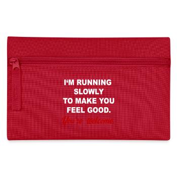 run - Pencil Case - red - Front
