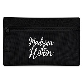 Madrina de Honor Bridesmaid Wedding Team Bride - Pencil Case - black - Front