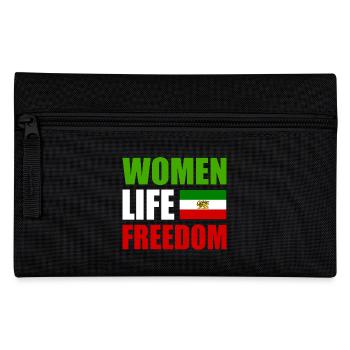 Women life freedom - Trousse - noir - Devant