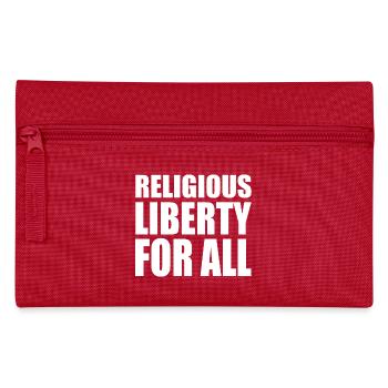 religious liberty for all - Trousse - rouge - Devant