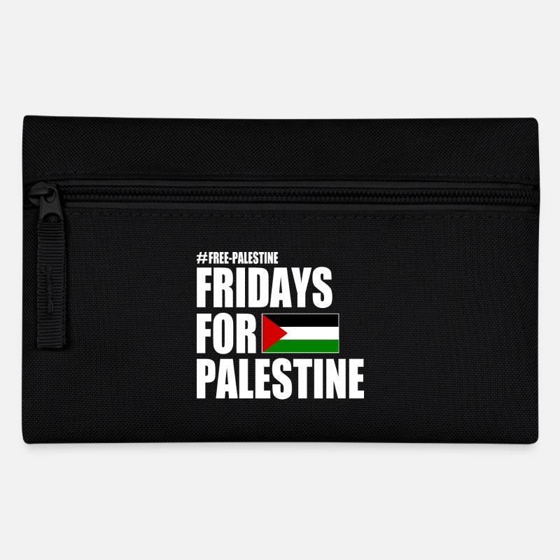 Free palestine fridays for palestine - Federtasche - Schwarz