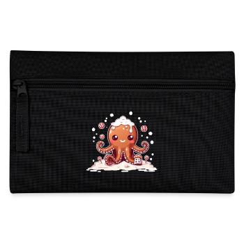 Poulpe pain d’épices - Trousse - noir - Devant
