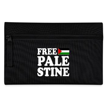Free palestine - Trousse - noir - Devant
