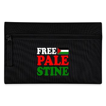 Free palestine - Trousse - noir - Devant