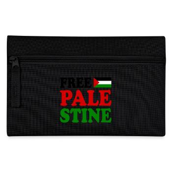 Free palestine - Pencil Case - black - Front