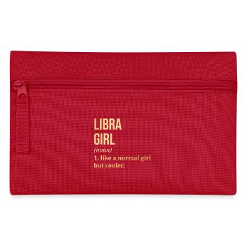 Waage - Federtasche - Rot - Vorne