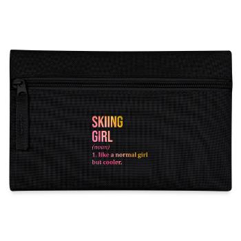 Ski - Federtasche - Schwarz - Vorne