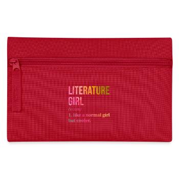Literatur - Federtasche - Rot - Vorne