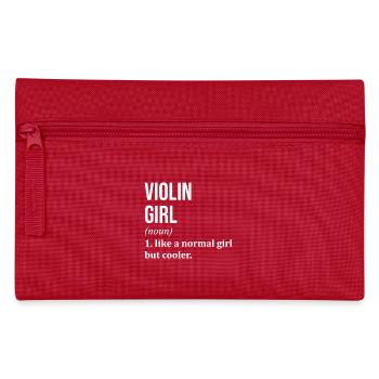 violon - Trousse - rouge - Devant