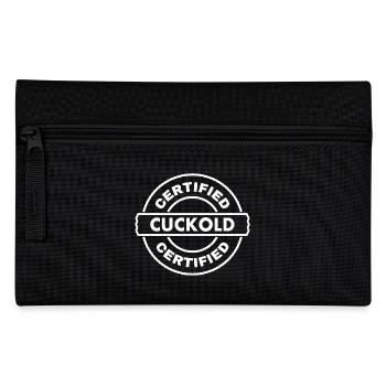 certified cuckold - Pencil Case - black - Front
