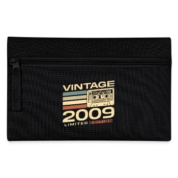 Original 2009 Vintage Retro Birthday Gift - Pencil Case - black - Front