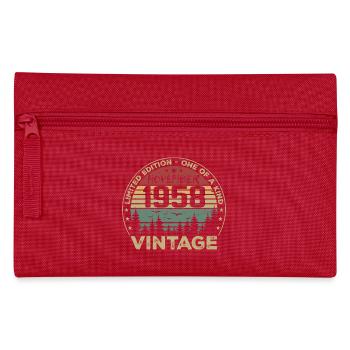 Novembre 1958 Cadeau Vintage - Né en Novembre 1958 - Trousse - rouge - Devant
