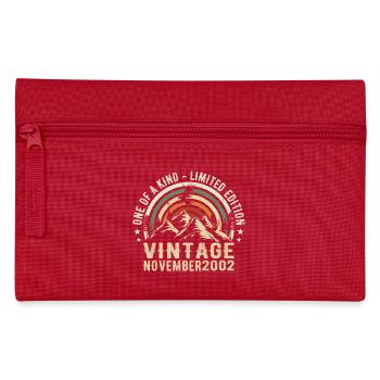 November 2002 Birthday - November 2002 Gift - Pencil Case - red - Front