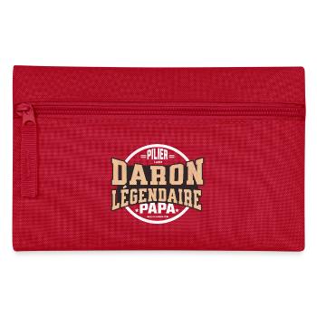 "Daron Légendaire : Pilier de Famille" - Trousse - rouge - Devant