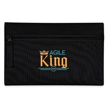Agile Coach King - Federtasche - Schwarz - Vorne