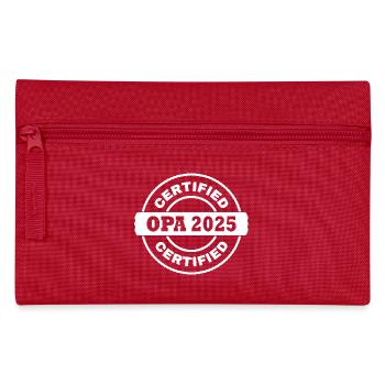 opa 2025 - Federtasche - Rot - Vorne