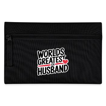 Words Greatest EX Husband für Geschiedene und - Federtasche - Schwarz - Vorne