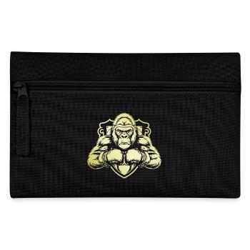Gorilla Boxer - Federtasche - Schwarz - Vorne