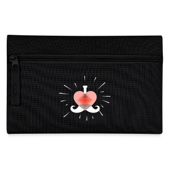 papa père papou humour blague cadeau PAPI PAPY - Trousse - noir - Devant
