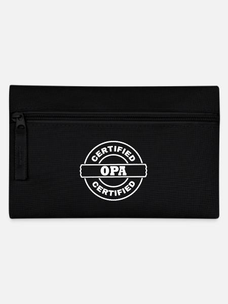 opa - Federtasche - Schwarz