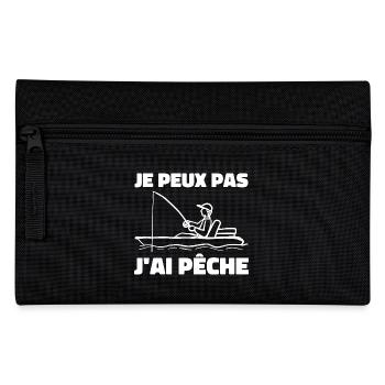 Je Peux Pas J'ai Pêche - Trousse - noir - Devant