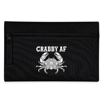 Krabbe - Federtasche - Schwarz - Vorne