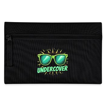 Lunettes de soleil drôles et costume de discours infiltré - Trousse - noir - Devant