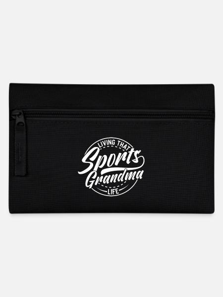 Vie de mamie sportive design élégant - Trousse - noir