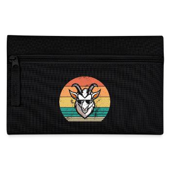 Goats - Pencil Case - black - Front