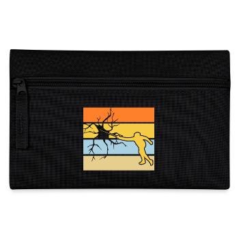 Fechter Fechten - Federtasche - Schwarz - Vorne