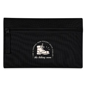 Wandermama, die beste lustige Wanderin - Federtasche - Schwarz - Vorne