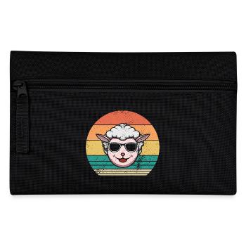 Schäfer Schaf - Federtasche - Schwarz - Vorne