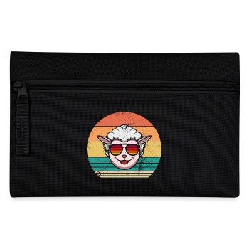 Schäfer Schaf - Federtasche - Schwarz - Vorne