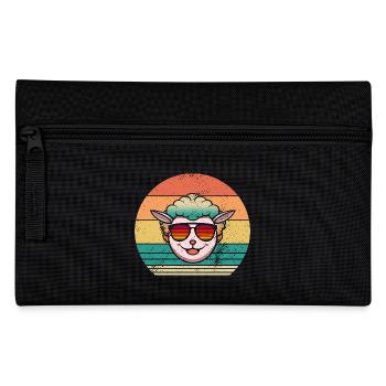 Schäfer Schaf - Federtasche - Schwarz - Vorne