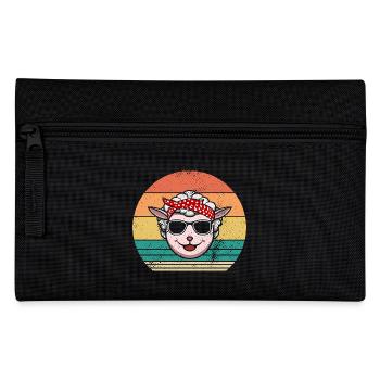 Schäfer Schaf - Federtasche - Schwarz - Vorne
