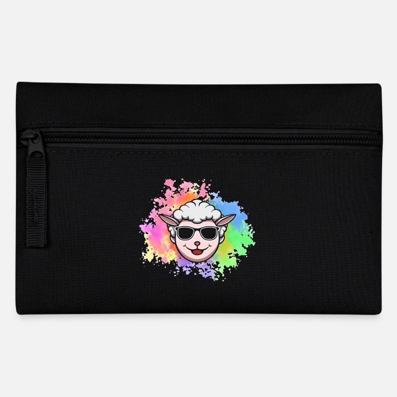 Schäfer Schaf - Federtasche - Schwarz