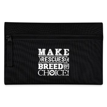 Make Rescue Breed Choice - Pencil Case - black - Front