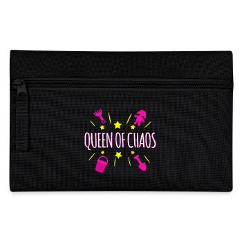 Queen of Chaos - Federtasche - Schwarz - Vorne
