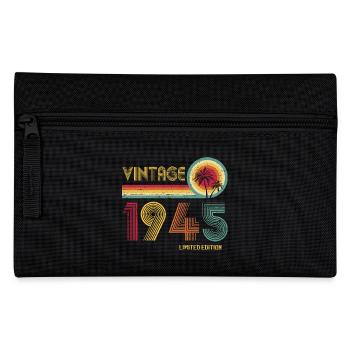 Vintage 1945 Limited Edition – Retro Sunset 79th - Pencil Case - black - Front