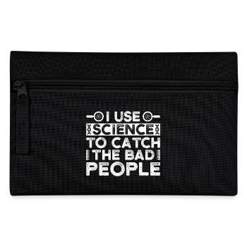 Forensic Analyst Catch The Bad People Squad Crime - Pencil Case - black - Front