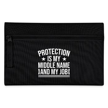 Insurance Agent Costume Protection My Job Medicare - Federtasche - Schwarz - Vorne