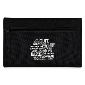 Baseball Live One Baseball Life - Pencil Case - black - Front
