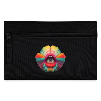 "See How The Brain Smells" - Pencil Case - black - Front