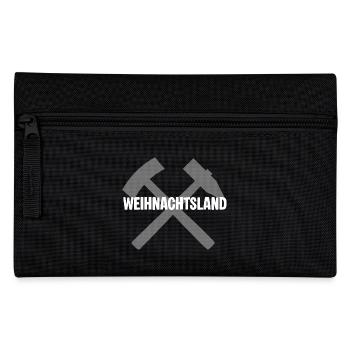 Weihnachtsland Erzgebirge - Federtasche - Schwarz - Vorne