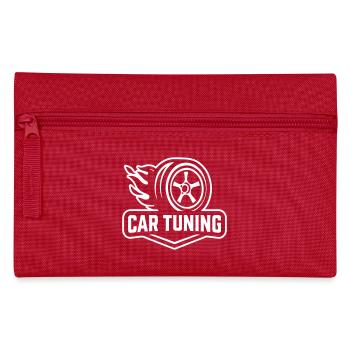 Car Tuning Car Tyres - Pencil Case - red - Front