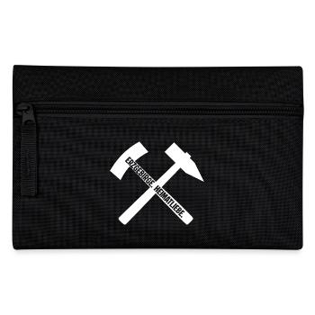 Heimatliebe Erzgebirge - Federtasche - Schwarz - Vorne