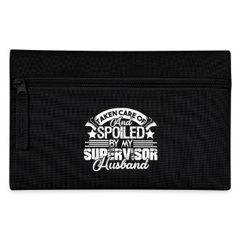 Supervisor Spoiled By My Supervisor - Pencil Case - black - Front