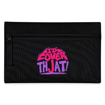 Vendeur d'assurance, je couvrirais ça - Trousse - noir - Devant